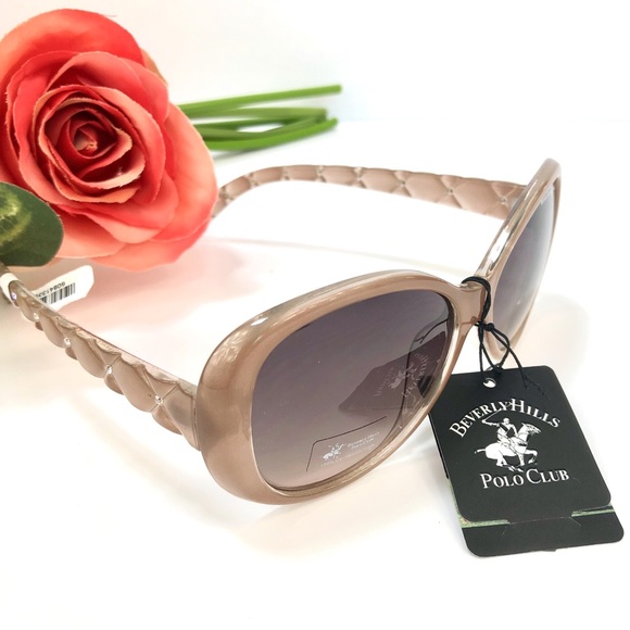 Beverly Hills Polo Club Taupe Sunglasses🐎 - Picture 2 of 8